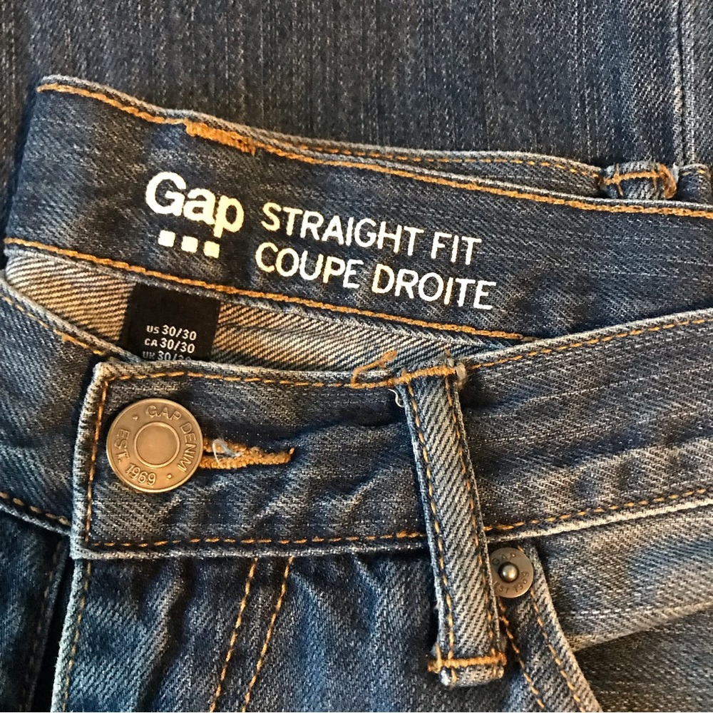 GAP Men’s 30 x 30 Straight Fit Jeans